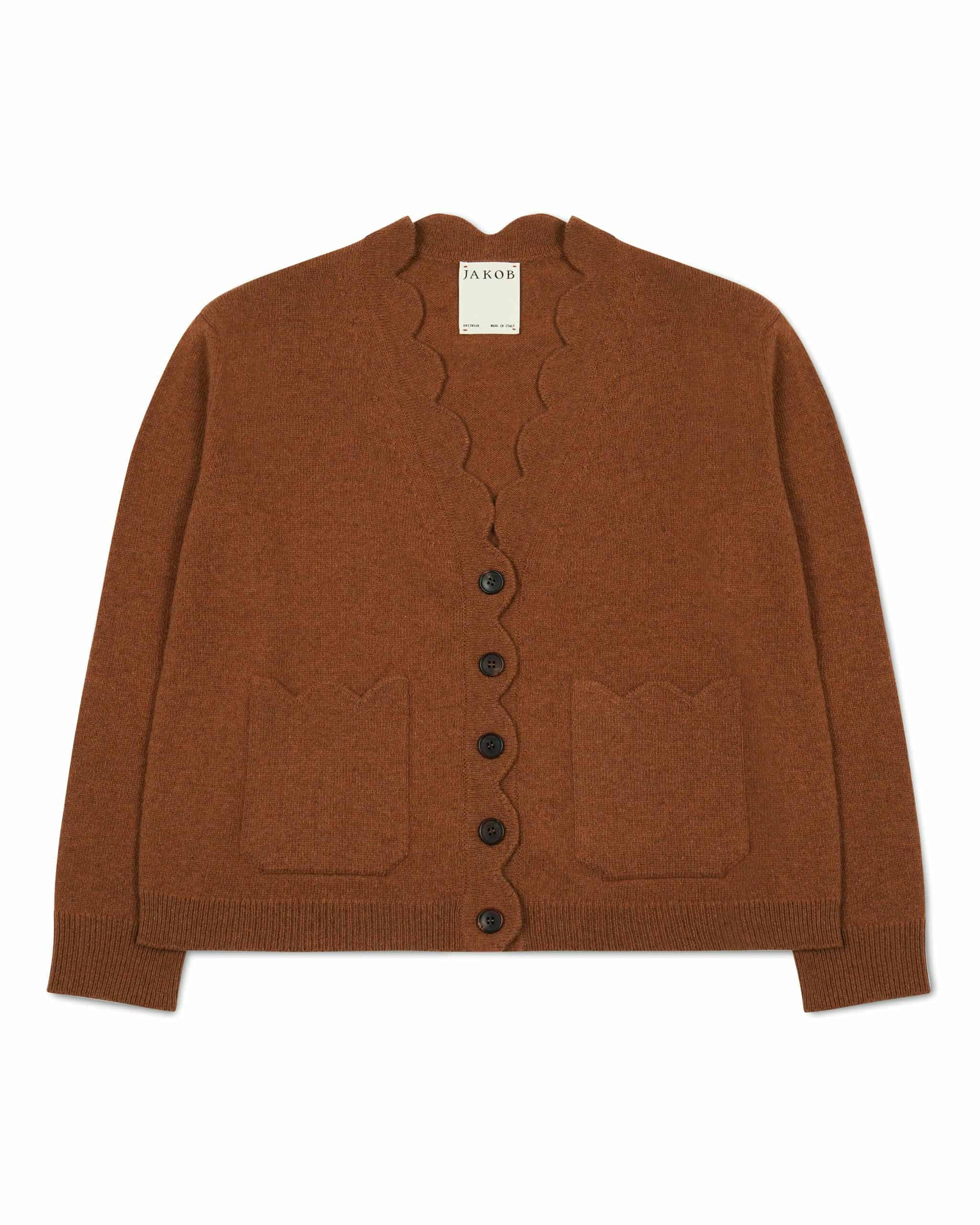 THE JAKOB HEIRLOOM CARDIGAN: RUM