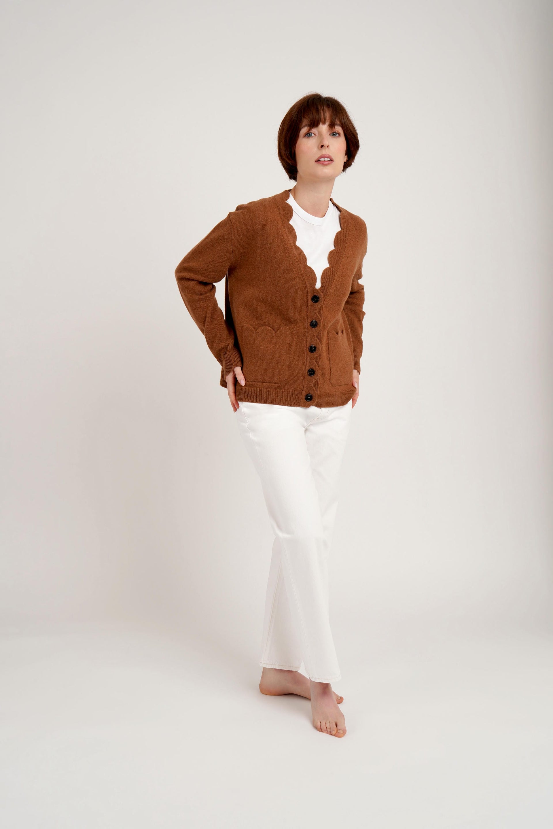 HEIRLOOM CARDIGAN RUM