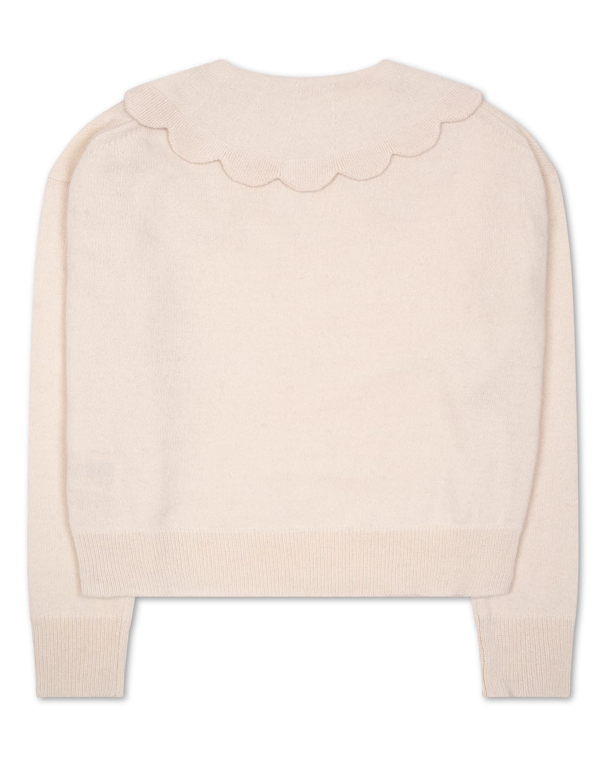 THE JAKOB HEIRLOOM JUMPER: Cream