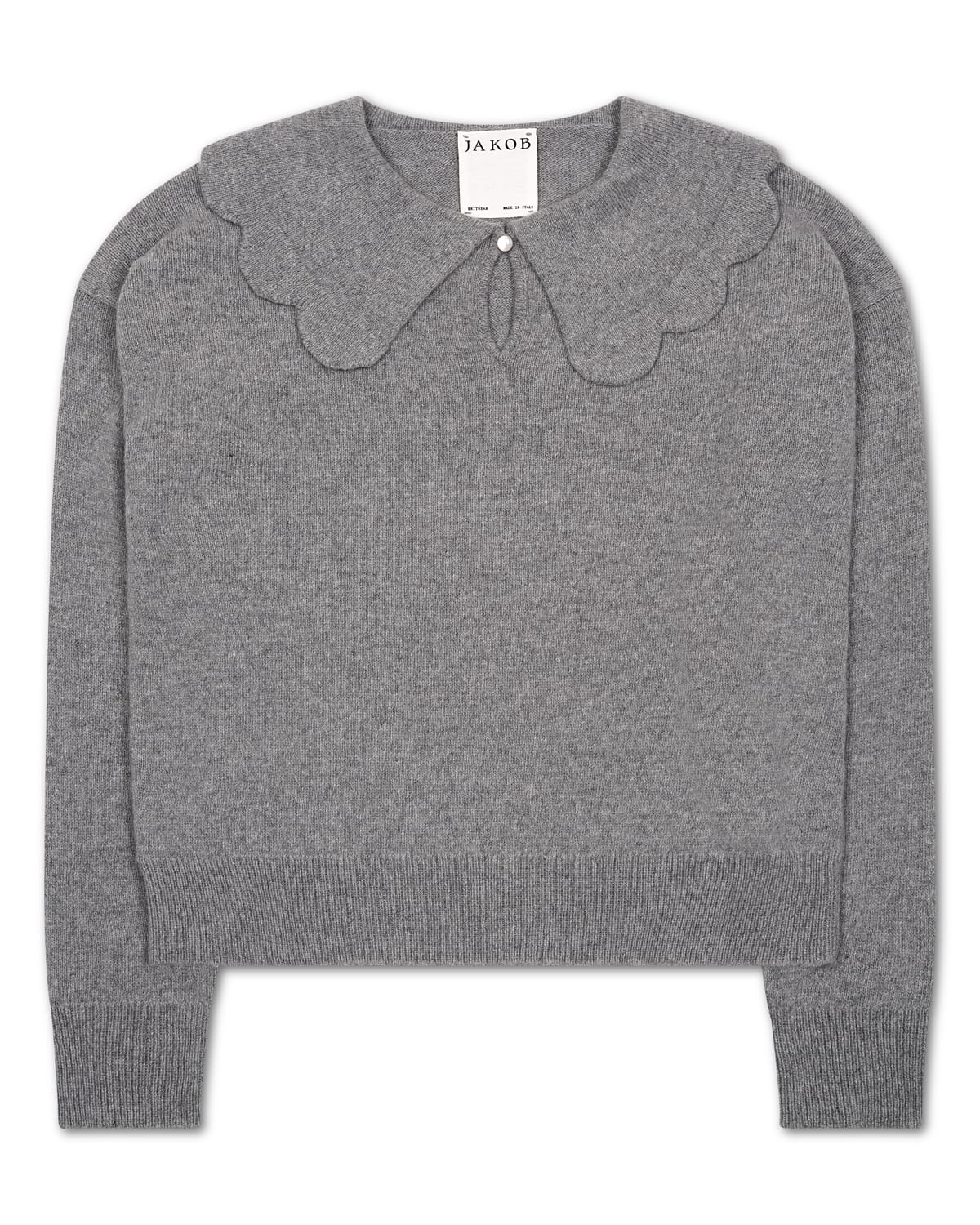 THE JAKOB HEIRLOOM JUMPER: Grey