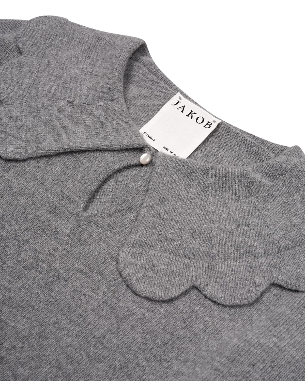 THE JAKOB HEIRLOOM JUMPER: Grey