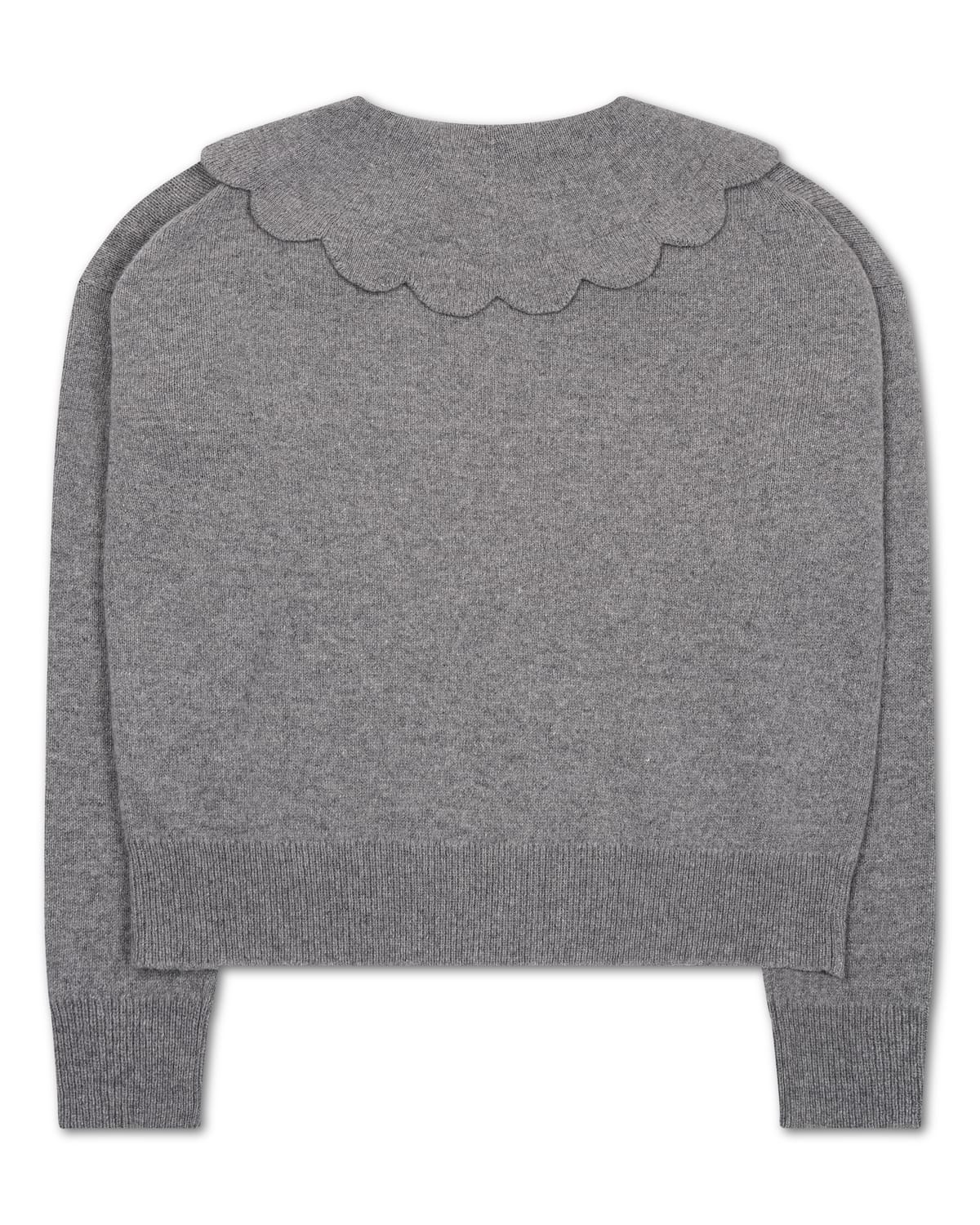 THE JAKOB HEIRLOOM JUMPER: Grey